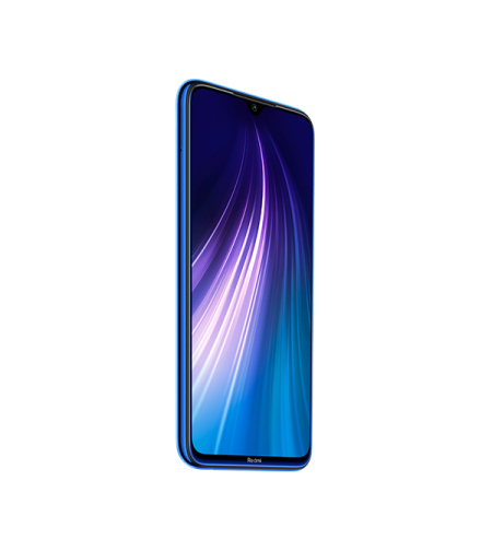 סמארטפון REDMI NOTE 8 גרסה 4GB+128GB בצבע כחול יבואן רשמי