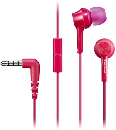 אוזניות Panasonic RP-TCM115 In-Ear - ורוד