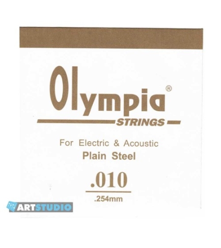 מיתר ראשון E לגיטרה אקוסטית 0.10 מ