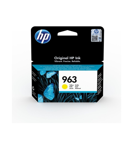 ראש דיו מקורי HP 963 צהוב