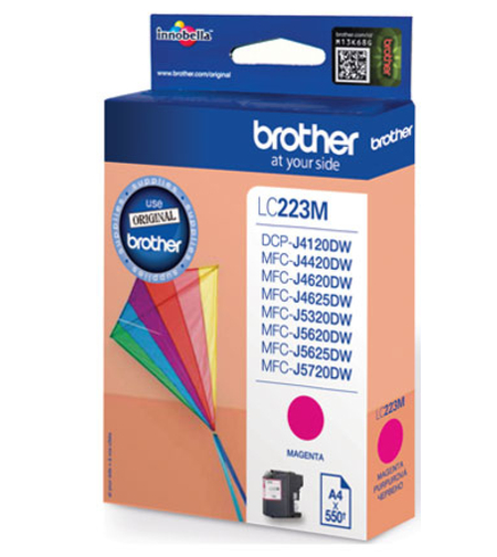 ראש דיו מקורי BROTHER 223 אדום