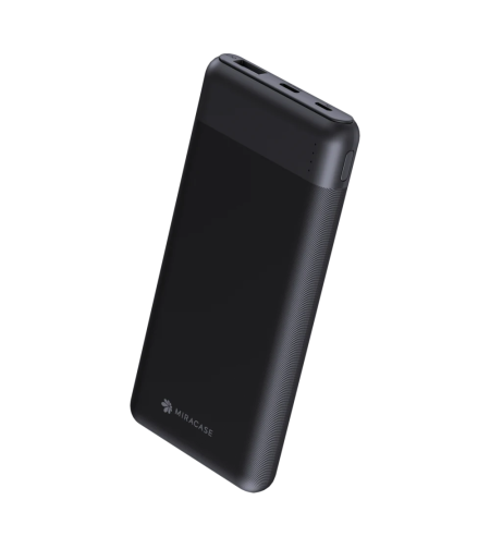 סוללת גיבוי / מטען נייד MIRACASE 10000MAH  צבע שחור
