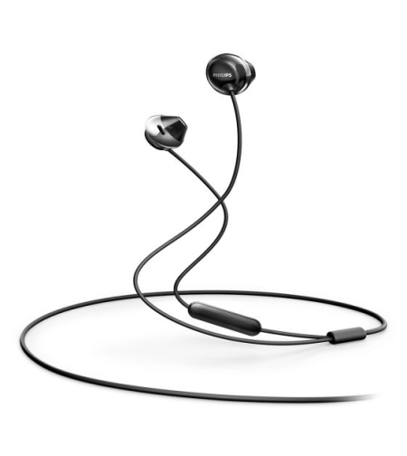 אוזניות כפתור Philips SHE4205BK שחור