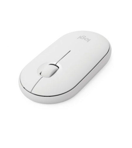 עכבר אלחוטי Logitech M350 BlueTooth+USB  צבע לבן