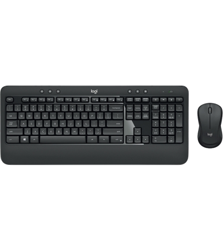 סט מקלדת ועכבר אלחוטיים  Logitech  Advanced Combo