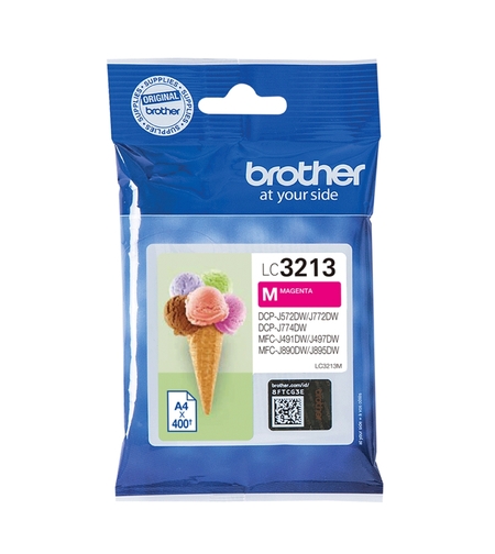 ראש דיו מקורי BROTHER 3213 אדום