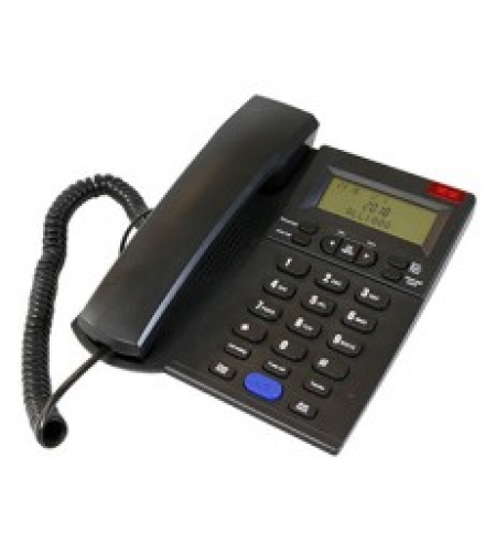 טלפון משרדי  דקורטיבי שחור HYUNDAI HDT-2600B