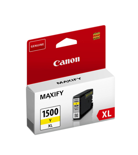 ראש דיו מקורי CANON 1500XL צהוב