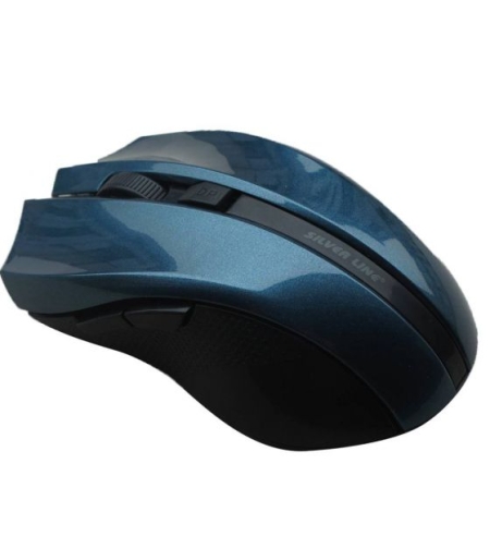 עכבר אלחוטי 5 לחצנים SILVER LINE RF317 2.4GHz כחול