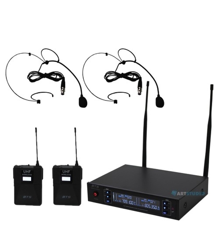 זוג מיקרופונים מדונה UHF PLL