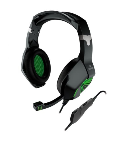אוזניות גיימינג SPARKFOX A1 ירוק