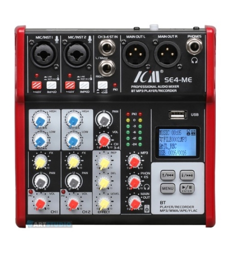 מיקסר 4 ערוצים ICM