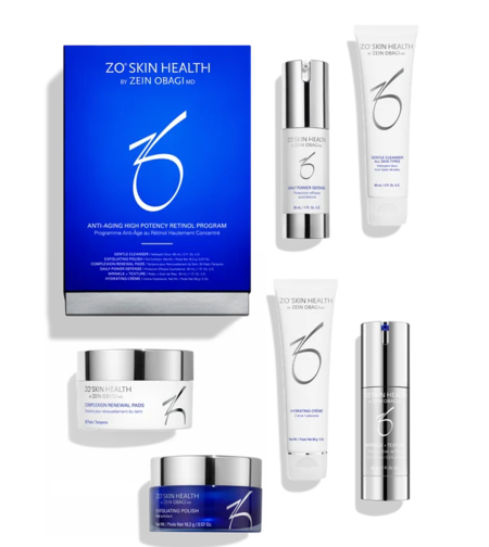 ערכת ZO Skin Health High Potency Retinol Program הכוללת 6 מוצרי טיפוח אנטי־אייג'ינג