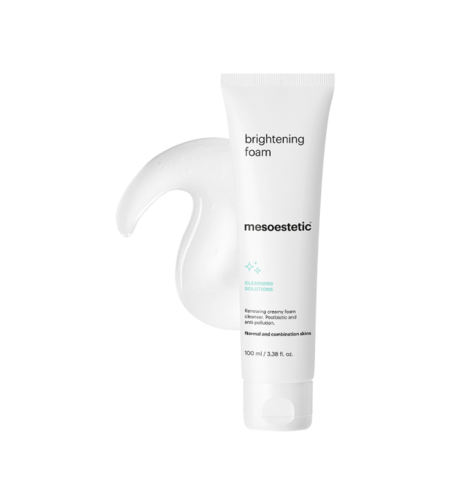 Mesoestetic Brightening Foam 100 מ״ל – אריזת המוצר
