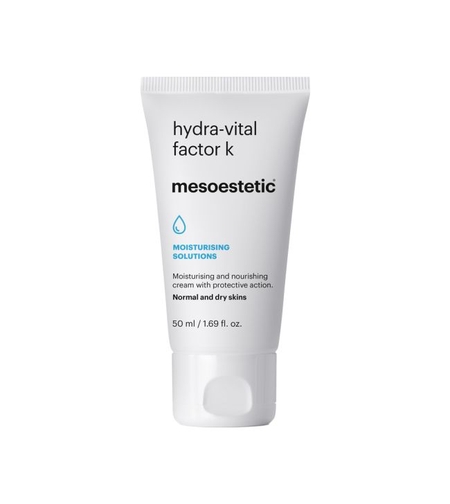 Mesoestetic Hydra-Vital Factor K 50 מ״ל – אריזת המוצר