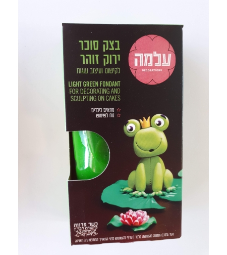 בצק סוכר ירוק 150 גרם