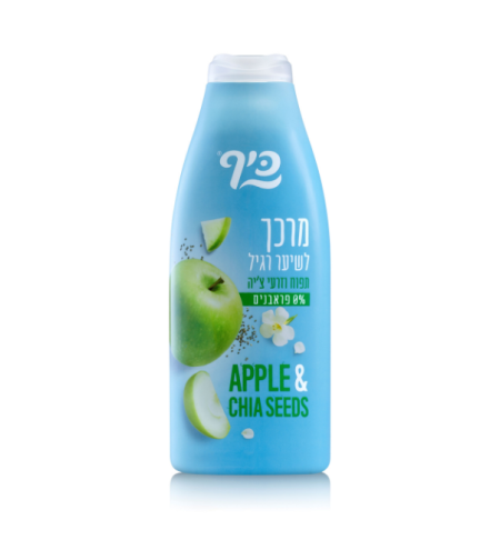 כיף - מרכך לשיער רגיל תפוח וזרעי צ'יה