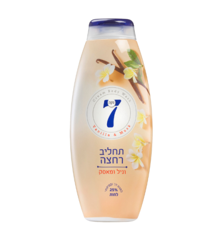 נקה 7 תחליב רחצה וניל ומאסק