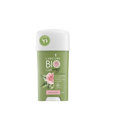 קרליין נושם BIO דאודורנט ג'ל  Velvet Rose