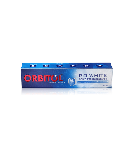 אורביטול משחת שיניים Go White