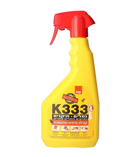 K333 לקטילה מיידית ומתמשכת של נמלים, תיקנים וחרקים