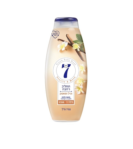 נקה 7 תחליב רחצה וניל ומאסק