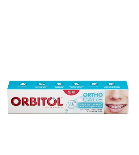 אורביטול משחת שיניים ORTHO CARE