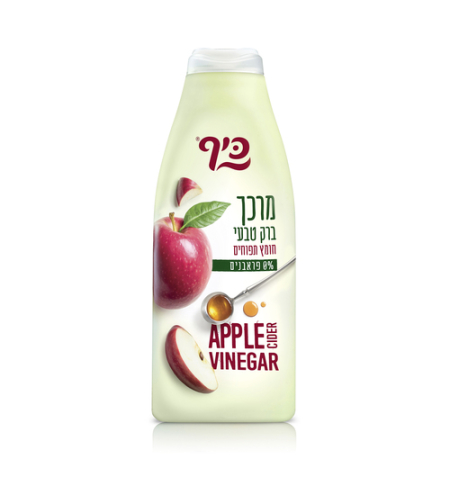 מרכך כיף לברק טבעי מועשר בחומץ תפוחים, 700 מ