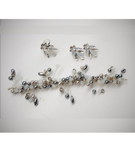 סט תכשיטים עם חרוזים מיוחדים