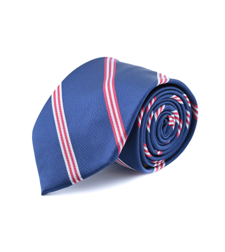 עניבת פסים משי דגם 1001