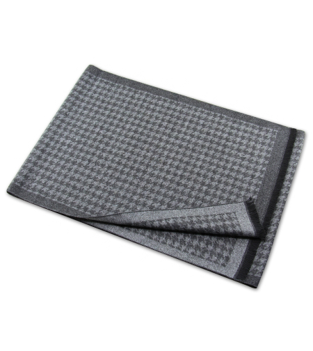 צעיף דגם טקסטורה אפור  794