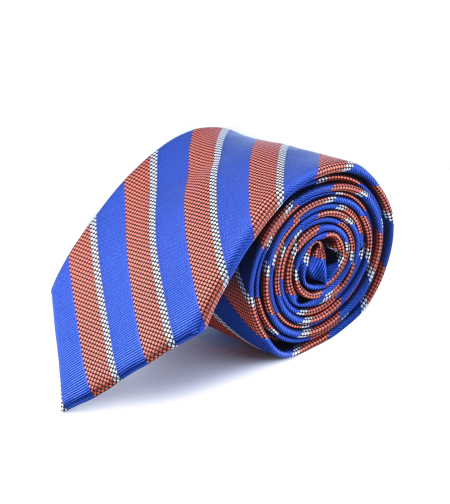 עניבת פסים משי דגם 1002