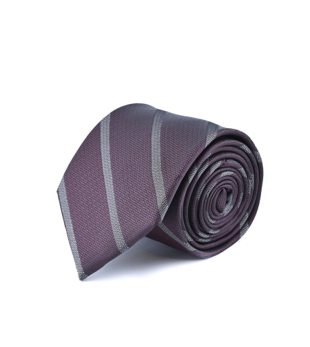 עניבת פסים משי דגם 1045