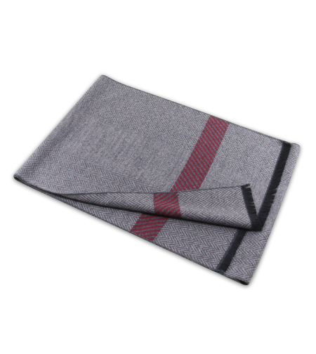 צעיף דגם חיצים בורדו 786