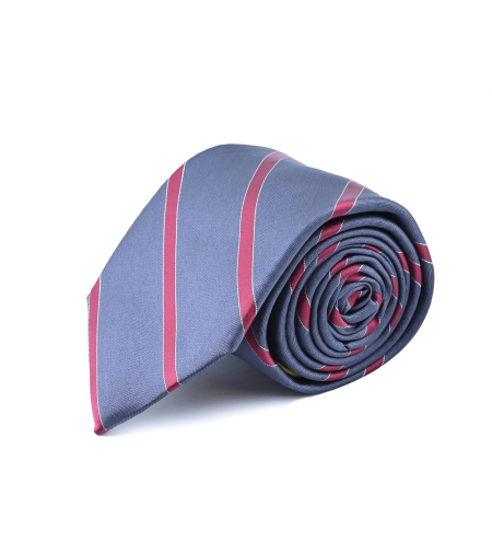 עניבת פסים משי דגם 1017