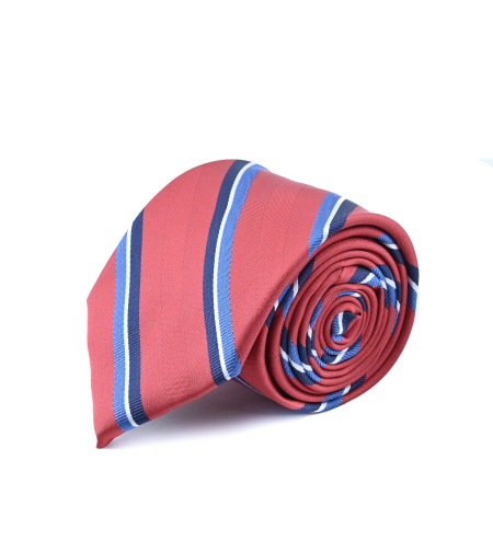 עניבת פסים משי דגם 1048