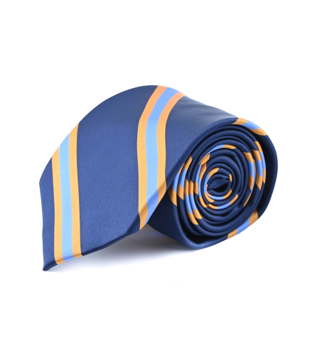 עניבת פסים משי דגם 1014