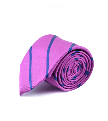 עניבת פסים משי דגם 1040