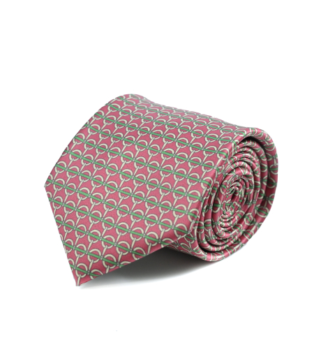 עניבת מודפס משי דגם 2061