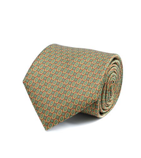 עניבת מודפס משי דגם 2046