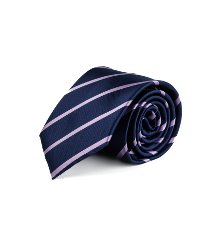 עניבת פסים משי דגם 1018