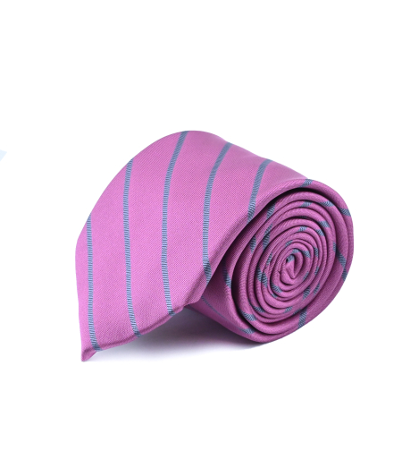 עניבת פסים משי דגם 1039