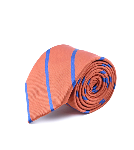 עניבת פסים משי דגם 1047