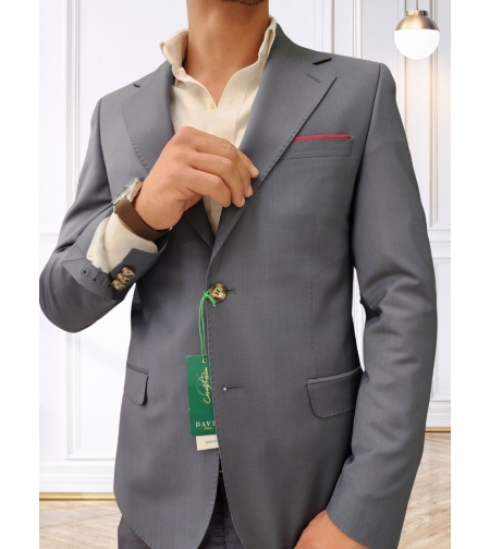 חליפת גברים – SKINNY FIT | כחול-אפור בהיר