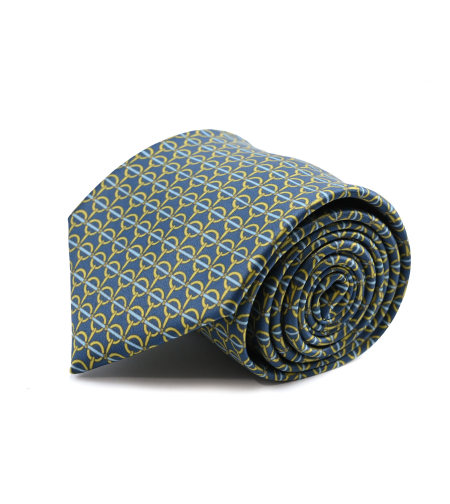 עניבת מודפס משי דגם 2067