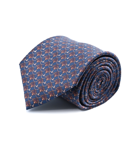 עניבת מודפס משי דגם 2065