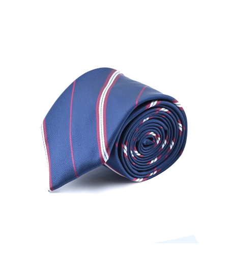 עניבת פסים משי דגם 1007