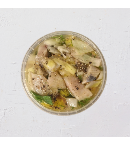 הרינג ברוטב יין ופלפל