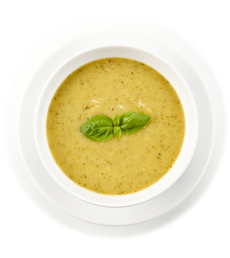 מרק קישואים בזיליקום