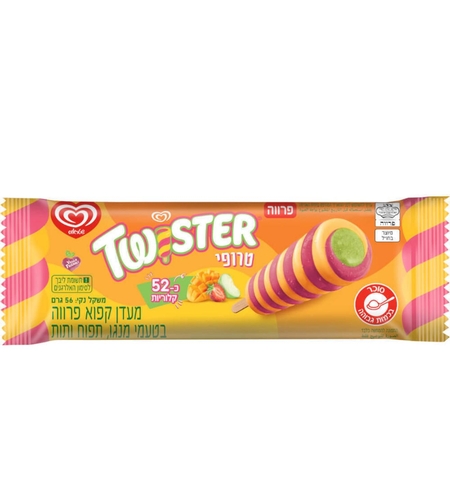 טויסטר בטעמי  מנגו תפוח ותות פרווה